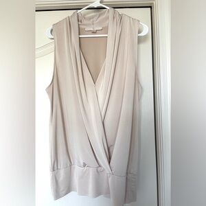 Boston Proper Soft Cream Blouse